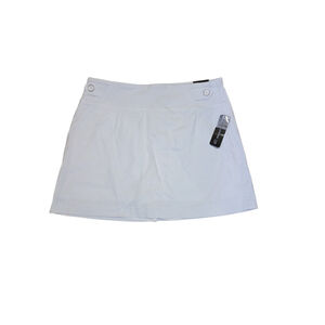 NWT Soho Apparel White Mini Skirt Size Large Skort